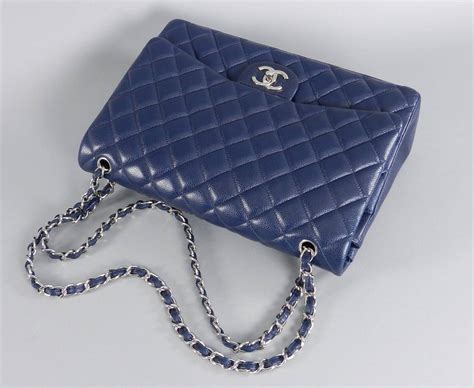 chanel navy blue bag with silver hardware|tiffany blue Chanel bag.